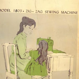 Sears Kenmore 158 1803 1212 30 1232 1240 1250 1251 Zig Zag Sewing Machine Manuals PDF Bundle Download Instant Download Retro Scan