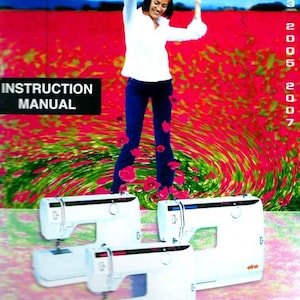 Elna 2003 2005 2007 ミシン取扱説明書 ビンテージ PDF ダウンロード ユーザーマニュアル - 完全なユーザーガイド インスタントダウンロード レトロスキャン