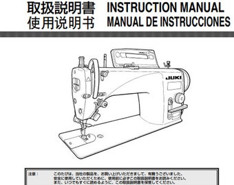 Juki DDL-9000A Industrial Sewing machine PDF Service Manual in English- Instant Download- Complete User Guide