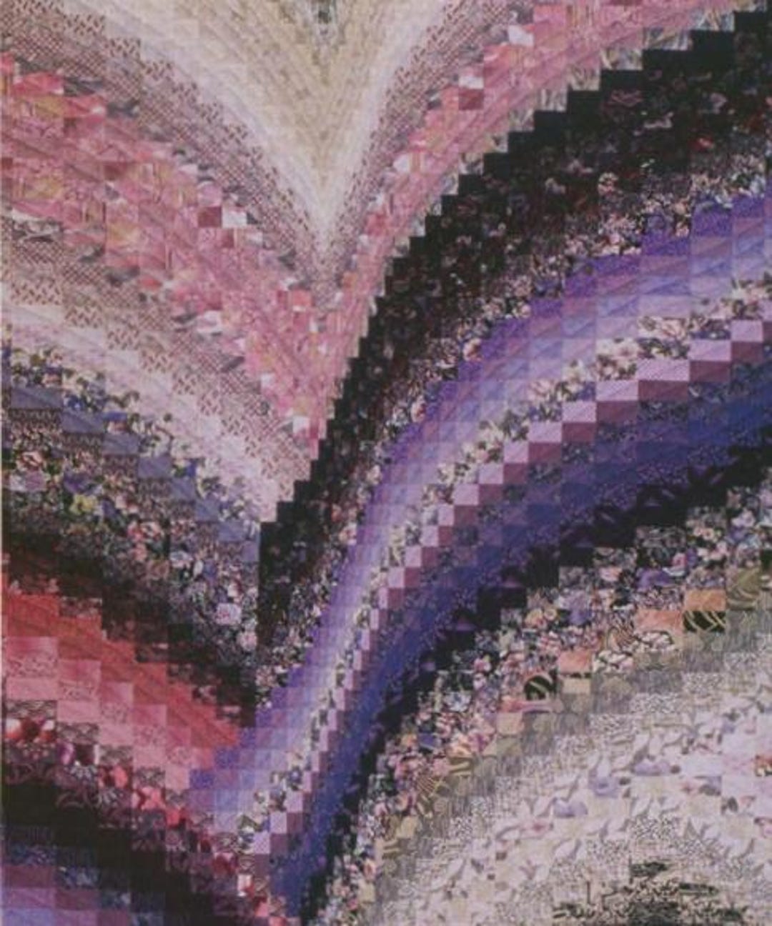Vintage Bargello Quilt Pattern Bargello Design Bargello Stitch Booklet PDF Vintage Digital Instant Download Retro Scan