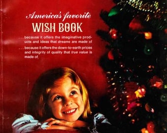 1968 Sears Christmas Wish Book Catalog Wish List Toy PDF Vintage Digital Instant Download Retro LookBook Crafts Junk Journal Scrapbooking