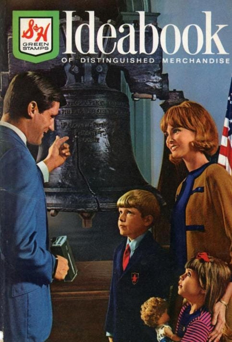 1968 S&H Green Stamps Ideabook Product Catalog Gift Stamps Wish List