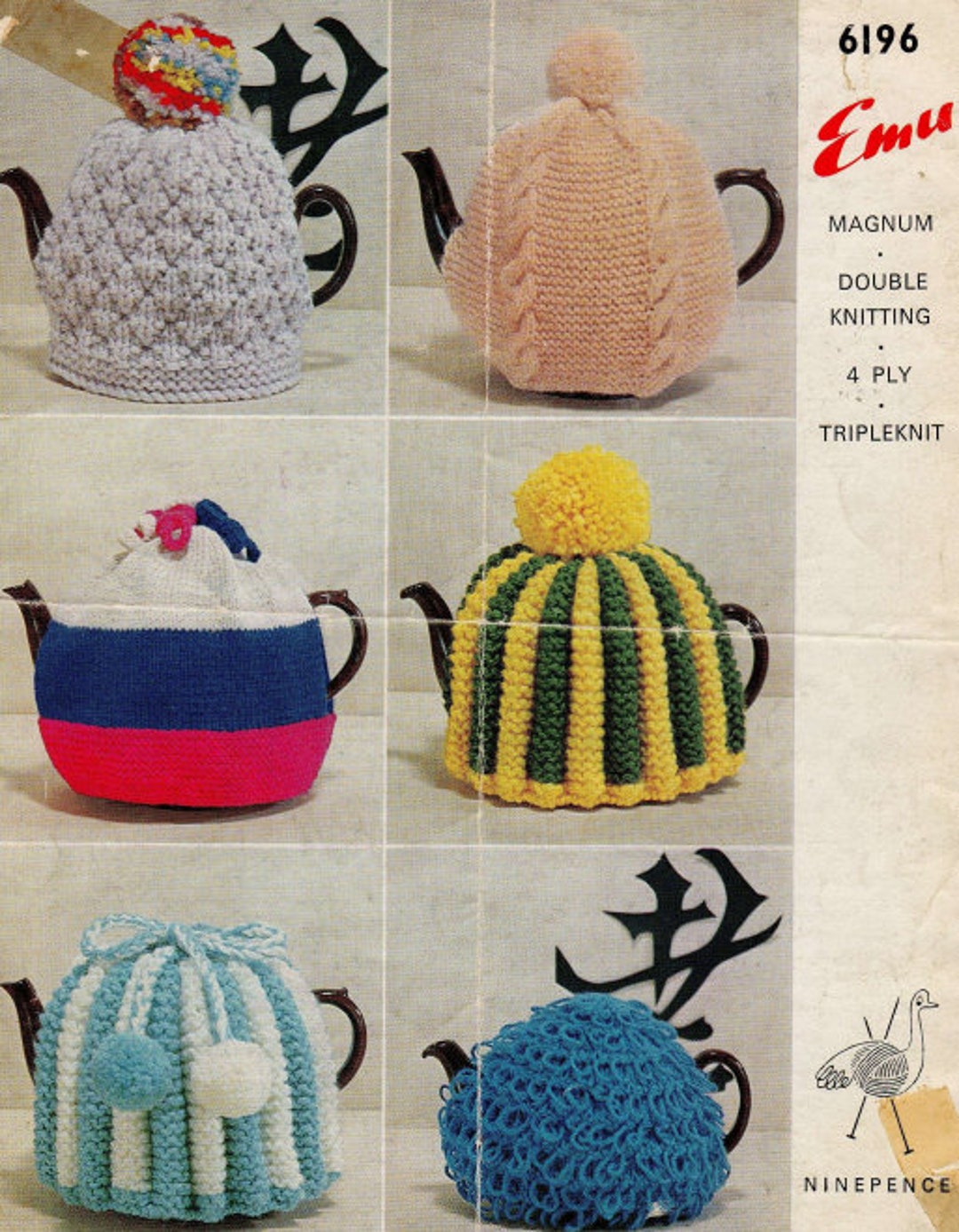 17 High Tea Cosy Tea Cozy Patterns PDF Bundle Cottage Cat Striped ...