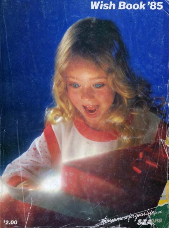 1985 Sears Christmas Catalog Toy Wish List Wishbook PDF Vintage Digital