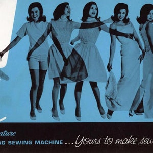Montgomery Ward 449 276D sewing machine Sewing Machine Model Manual PDF Download Vintage PDF Download User Manual