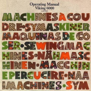 Manuale di istruzioni per la macchina da cucire Husqvarna Viking SL6000 6000 6440 in formato PDF. Manuale di riparazione e guida utente completa e ricercabile in formato PDF (download). immagine 2