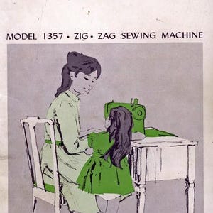 Sears Kenmore 158 1357 1320 13570 158.13200 158.13571 Zig Zag Sewing Machine User Manual Fix Repair Model PDF Download Instant Download