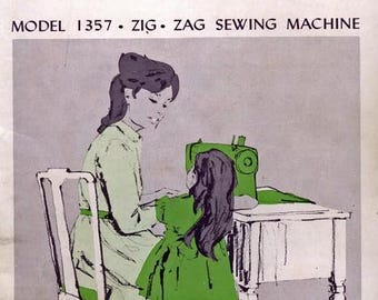 Sears Kenmore 158 1301 1303 1304 148.1302 1357 1320 13570 158.13200 158.13571 Zig Zag Sewing Machine Manual Repair Model Instant Download