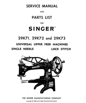 Pince à Aiguille Singer #81858 - Compatible Avec Les Modèles 29K, 29K71, 29K73