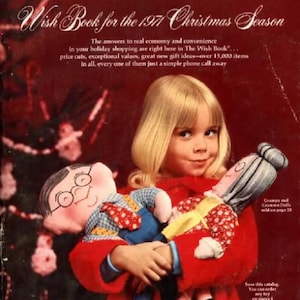 1971 Sears Weihnachtswunschbuch Katalog Spielzeug Wunschliste PDF Vintage Digital Sofort Download Retro Sublimation Handwerk Junk Journal Scrapbooking