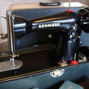 Manuale della macchina da cucire Sears Kenmore C877 15, modello PDF, download immediato, scansione retrospettiva