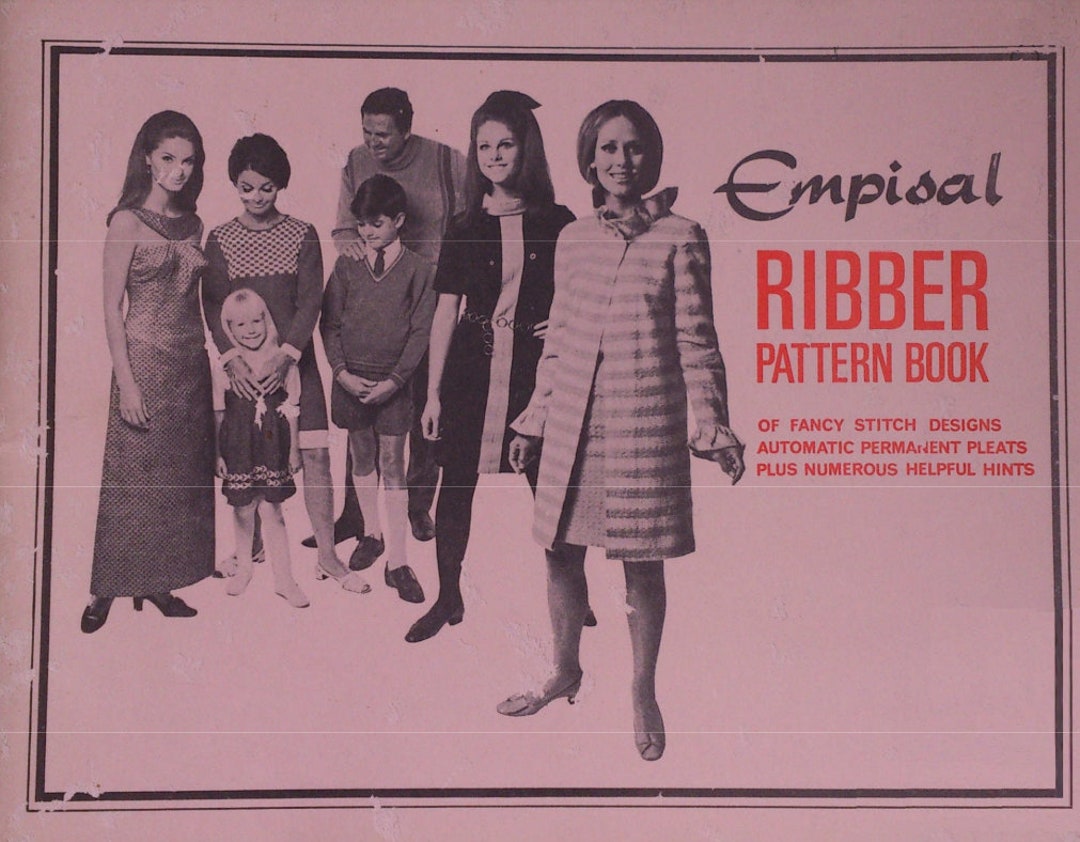 Empisal Pattern Ribber Knitting Machine Pattern Book Instruction Manual ...