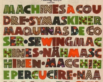 Manual de instrucciones de la máquina de coser Husqvarna Viking 6000 6440 6460 SL6000 SL-6000 Manual de instrucciones de la máquina de coser Vintage PDF Descargar Manual de usuario de Vintage Guía de funcionamiento