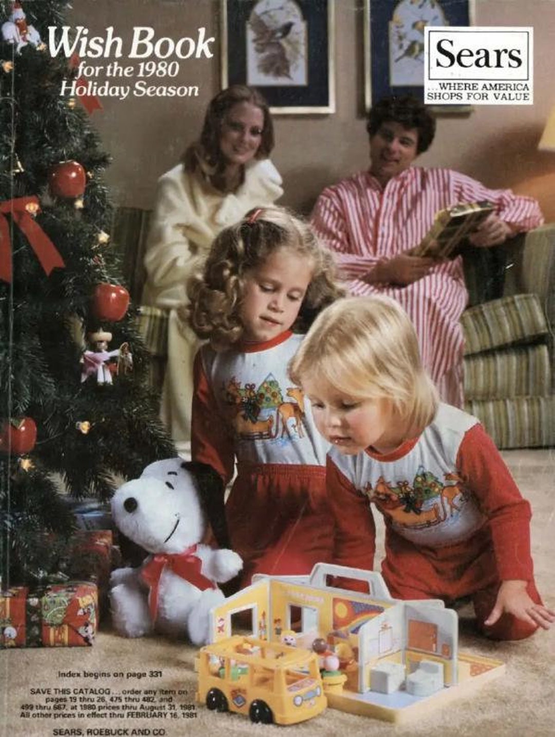 1980 Sears Christmas Wish Book Catalog Toy Wish List PDF Vintage