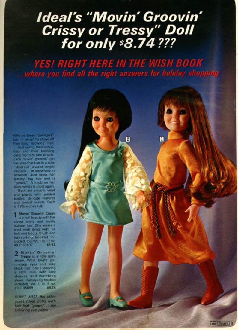 1971 Sears Christmas Wish Book Catalog Toy Wish List PDF Vintage