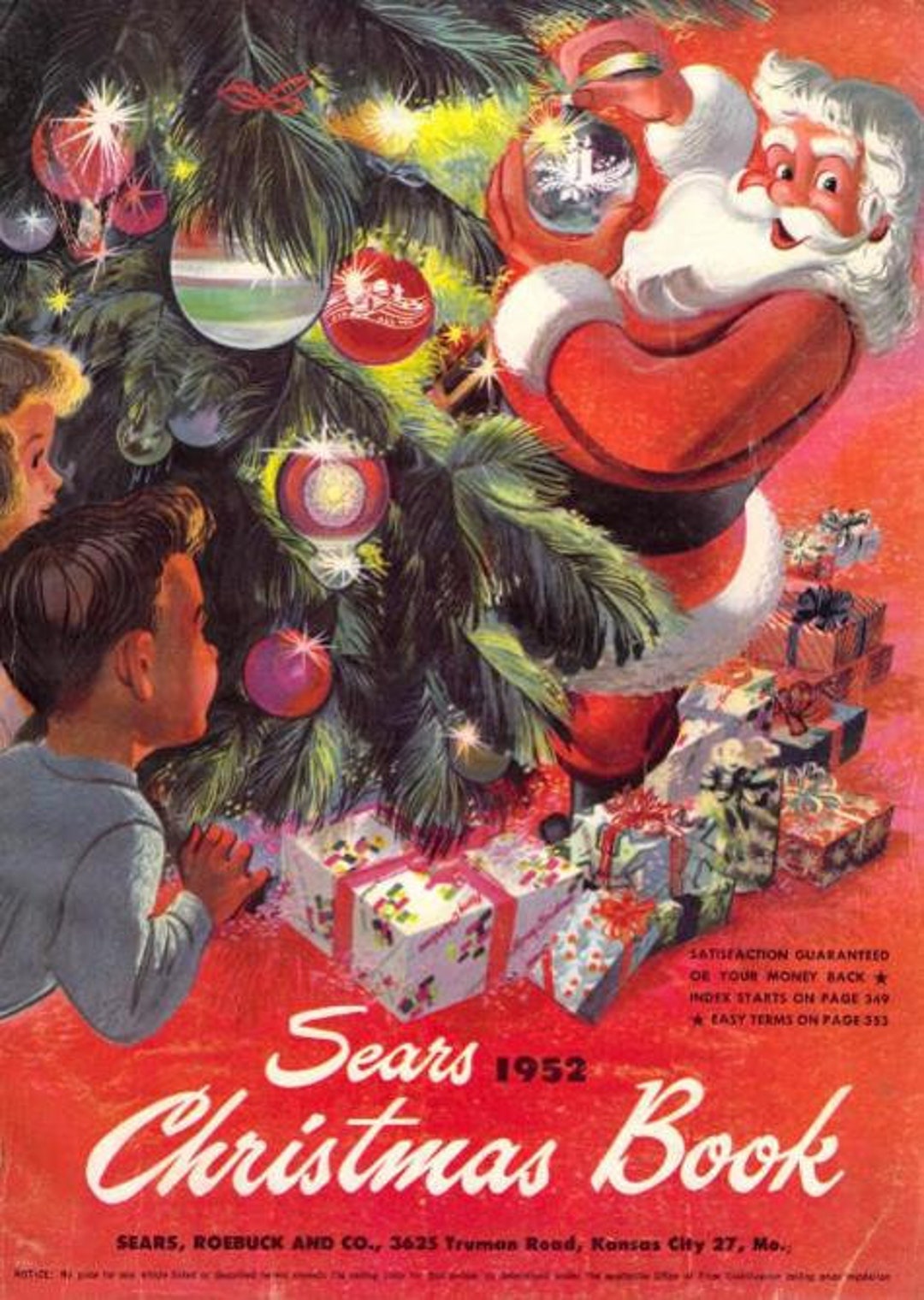 洋書 50years ofChristmasTables 1952 Sears Christmas Catalog Toy Wish List Wishbook PDF Vintage