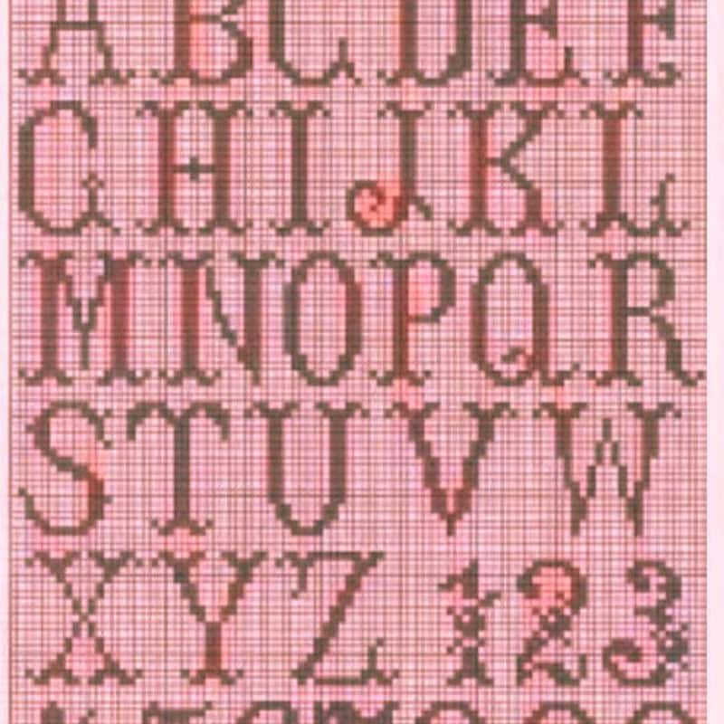 Tapestry Patterns.pdf Tapestry Letters Pattern - Etsy