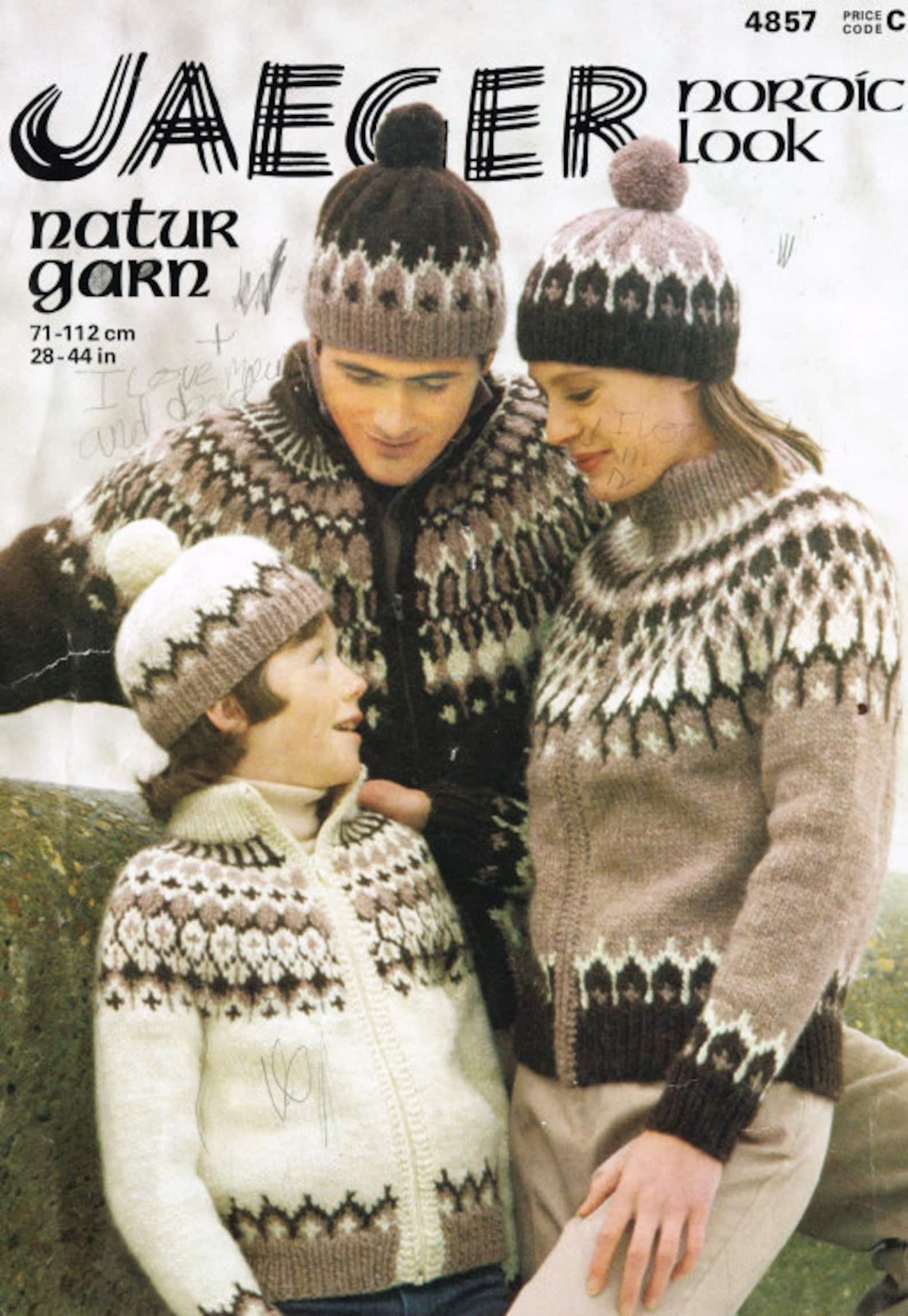 Fair Isle Icelandic Knit Pullover main image 0