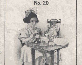 Mode d'emploi de la machine à coudre Singer 20 Toy, version révisée de 1926, PDF en anglais Manuel de l'utilisateur - Guide de l'utilisateur complet