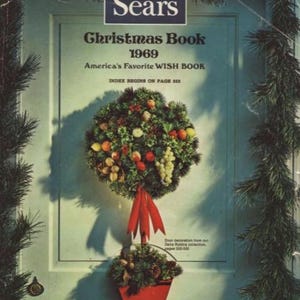 1969 Sears Weihnachtswunsch Buch Katalog Spielzeug PDF Vintage Digital Sofortiger Download Retro Scan Sublimation Handwerk Junk Journals und Scrapbooking