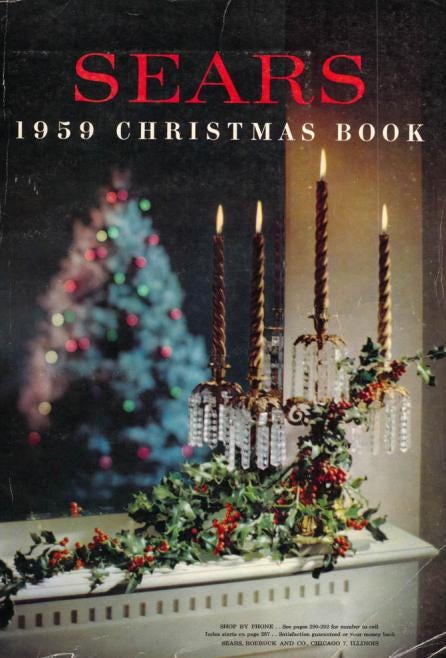 Catálogo de Navidad de Sears de 1959 Lista de deseos de juguetes Libro de deseos PDF Descarga instantánea digital vintage Manualidades de sublimación retro Revistas basura Scrapbooking