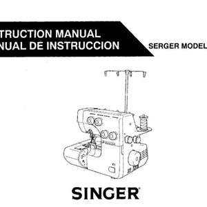 Globe Lock M28 Singer 14J334 Overlocker Serger Service Instruction Manual PDF Download Vintage PDF Download User Manual Complete User Guide