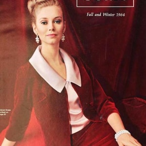 1964 Sears Frühling Sommer Herbst Winter Kataloge Lookbook Wunschliste PDF Sofortiger Download Retro Scan Sublimation Handwerk Junk Journal Scrapbooking