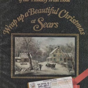 1982 Sears Weihnachtskatalog Wunschliste Wishbook PDF Vintage Digital Sofortiger Download Retro Sublimation Handwerk oder Junk Journals Scrapbooking