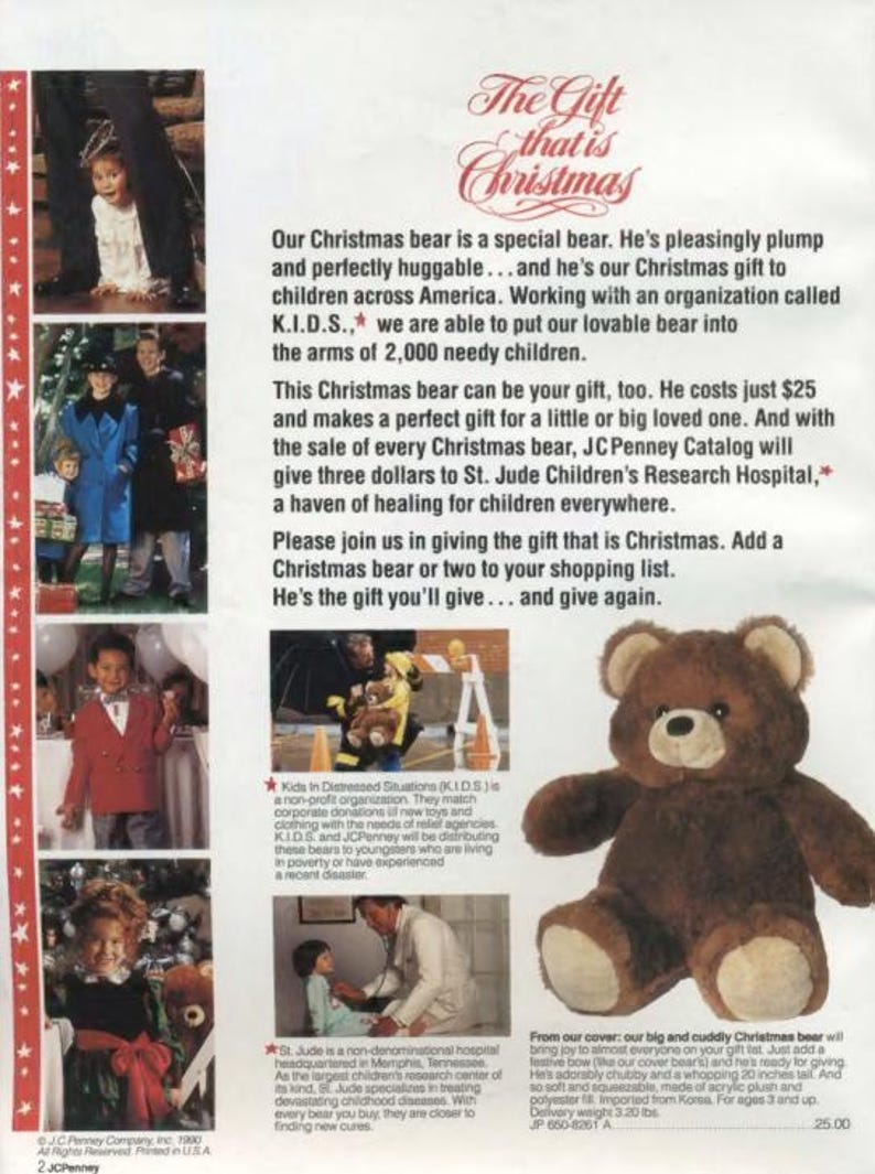 1990 Christmas Catalog Jcpenney Wish List Wishbook PDF Vintage Digital