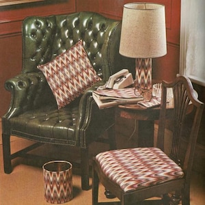 Vintage Bargello Cushion Embroidery Patterns; Bargello designs; Bargello stitch; Coats and Clarks PDF Vintage Digital Instant Download
