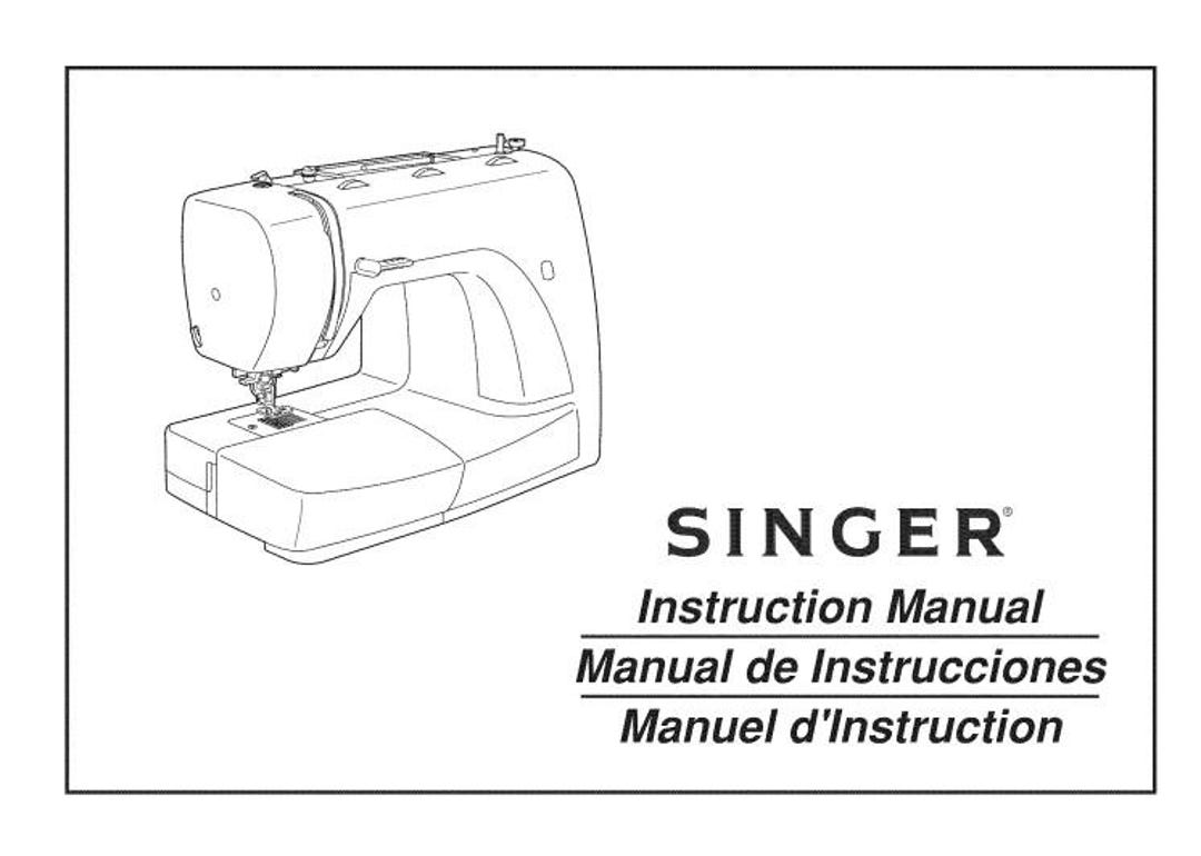 Singer 2932 Sewing Machine Vintage Instruction Manual in English ...