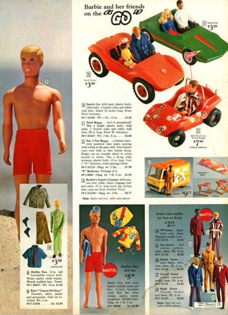 1971 Sears Christmas Wish Book Catalog Toy Wish List PDF Vintage