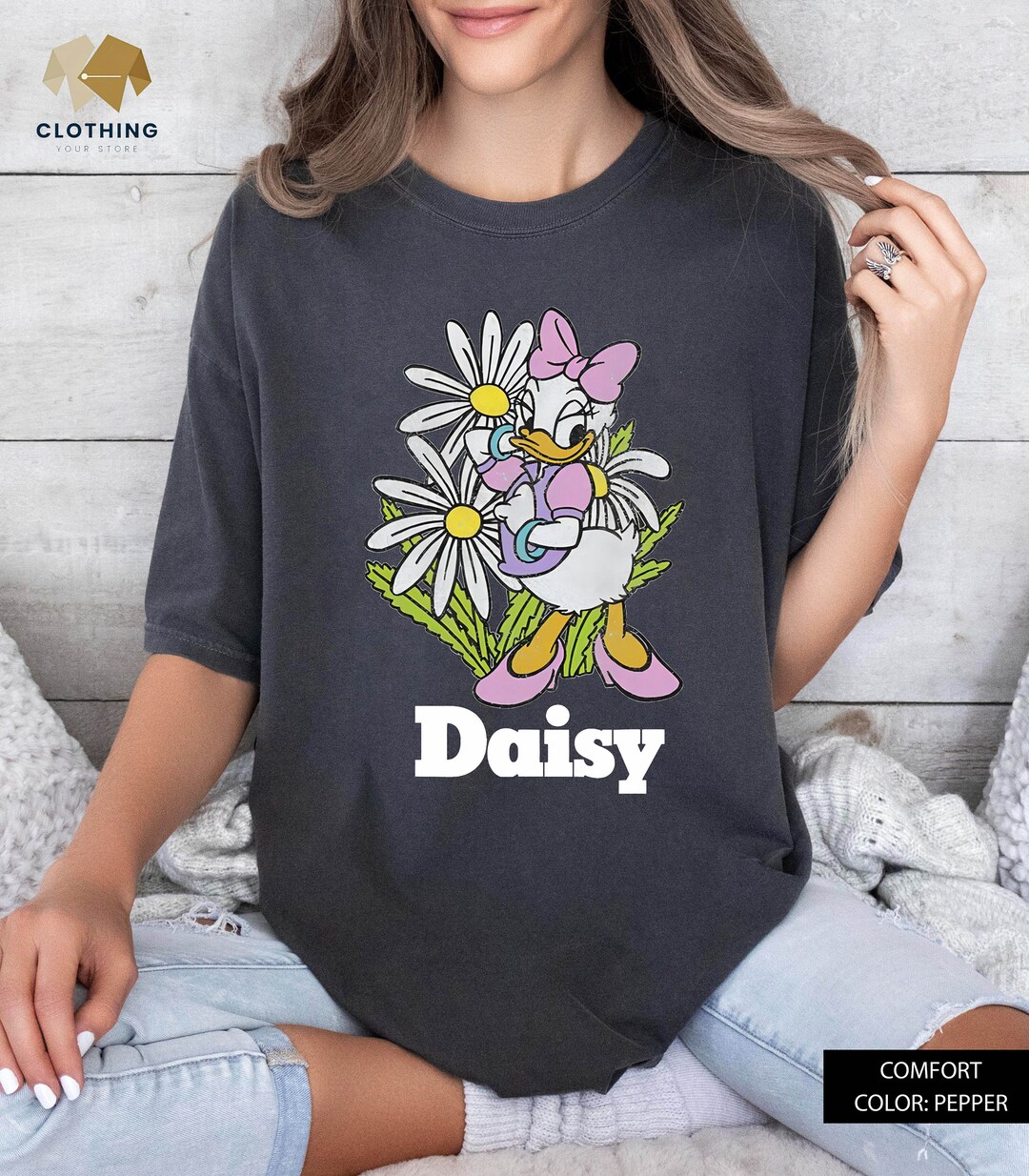 Daisy Duck Shirt, Vintage Daisy Duck Shirt, Disney Shirt, Disneyland