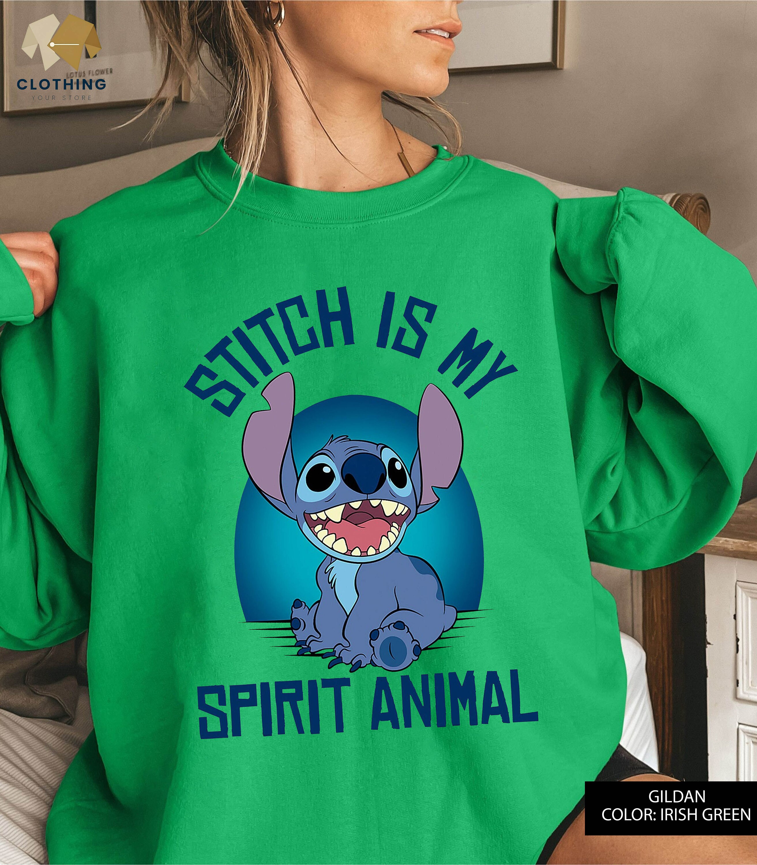 Disney Lilo and Stitch Spirit Animal Shirt Stitch is My Etsy