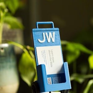 ミニJWカートカードホルダー – ハンドメイドのトラクトとカード用デスクオーガナイザー | パブリックウィットネスカートのレプリカ