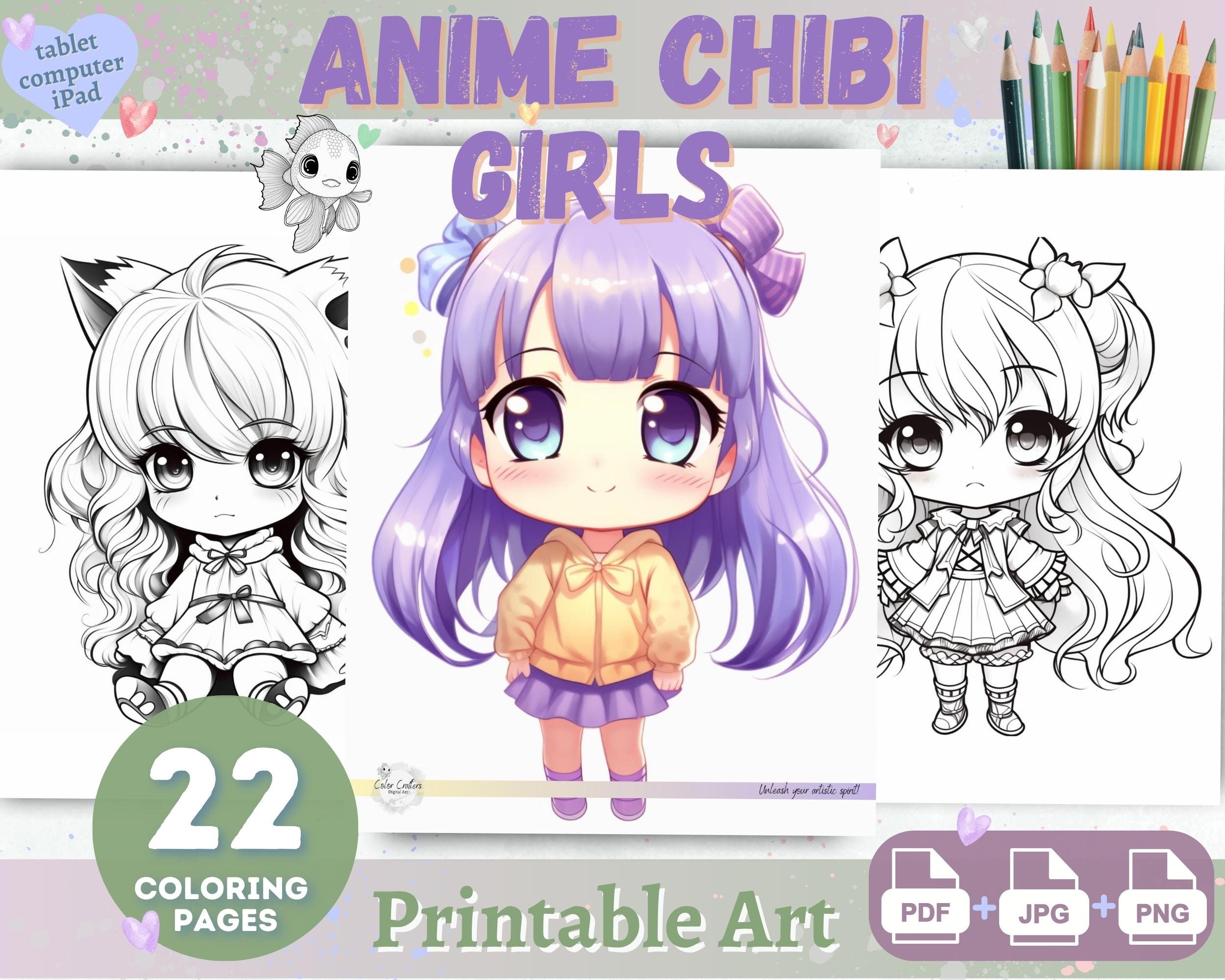 Anime Chibi Computer