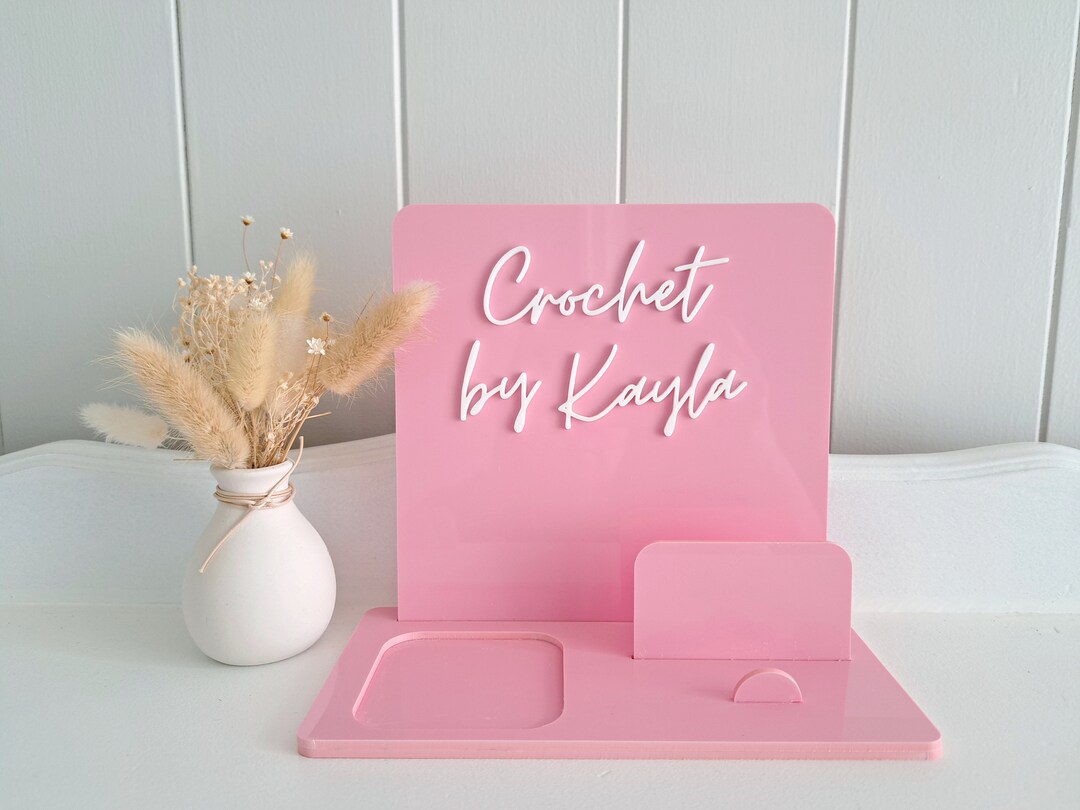 Square Reader Holder Acrylic Personalised for Businesses Etsy Australia