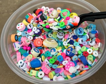 1 Bag of bead confetti