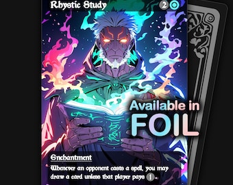 Rhystic Study | Premium Proxy card