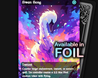 Swan Song | Premium Proxy card