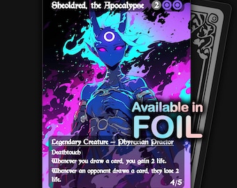 Sheoldred, the Apocalypse | Premium Proxy card