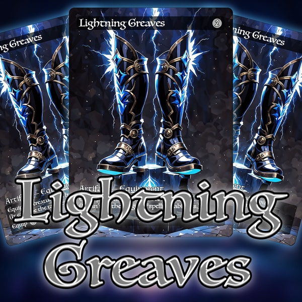 Lightning Greaves! / Premium MTG Proxy cards / Commander Proxies