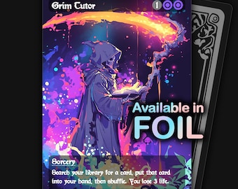 Grim Tutor | Premium Proxy card