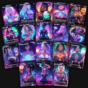 18 Mana Rocks | Anime Women Edition | Premium EDH Proxy Bundle