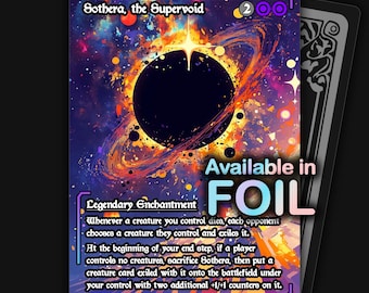 Sothera the Supervoid | Premium Proxy card