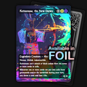 Ketramose, the New Dawn | Premium Proxy card