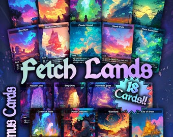 Fetch Lands | 18 Card Premium EDH Proxy Bundle