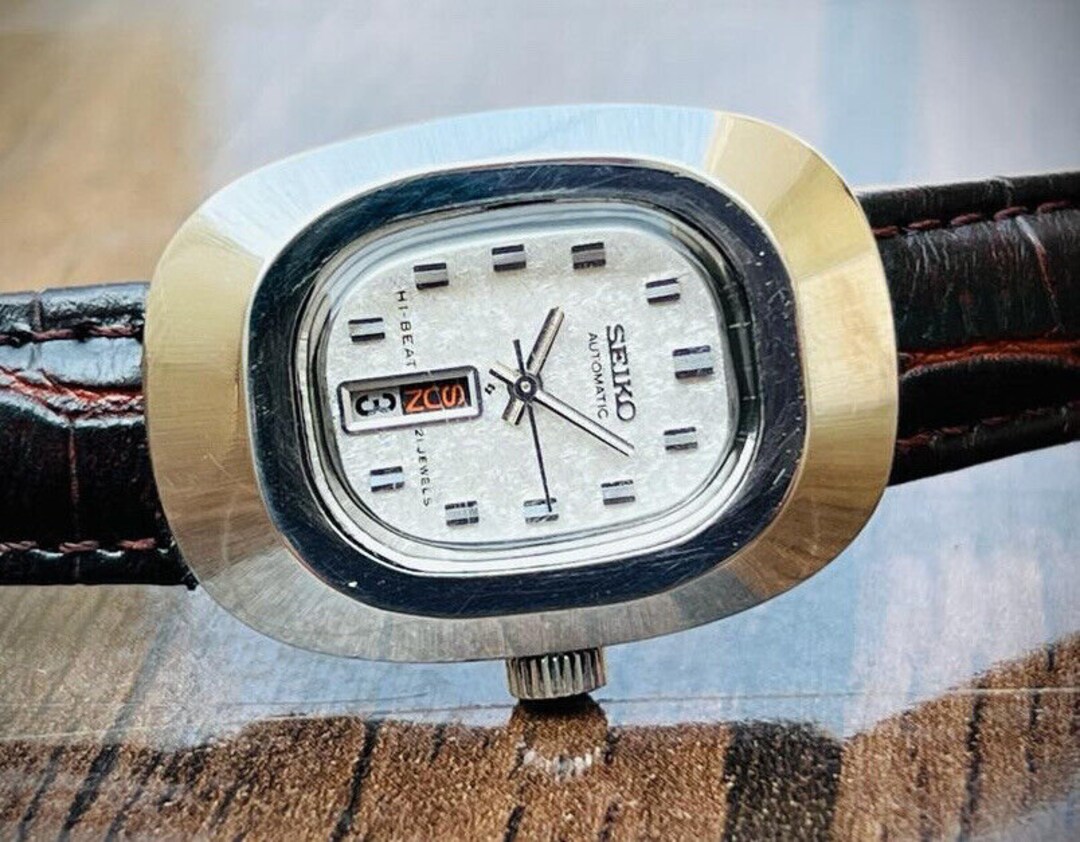 Vintage Seiko Hibeat Automatic 27067070 Ladies Watch Japan Etsy UK