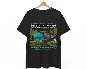 Camiseta divertida de rata: "El accidente no fue tu culpa"