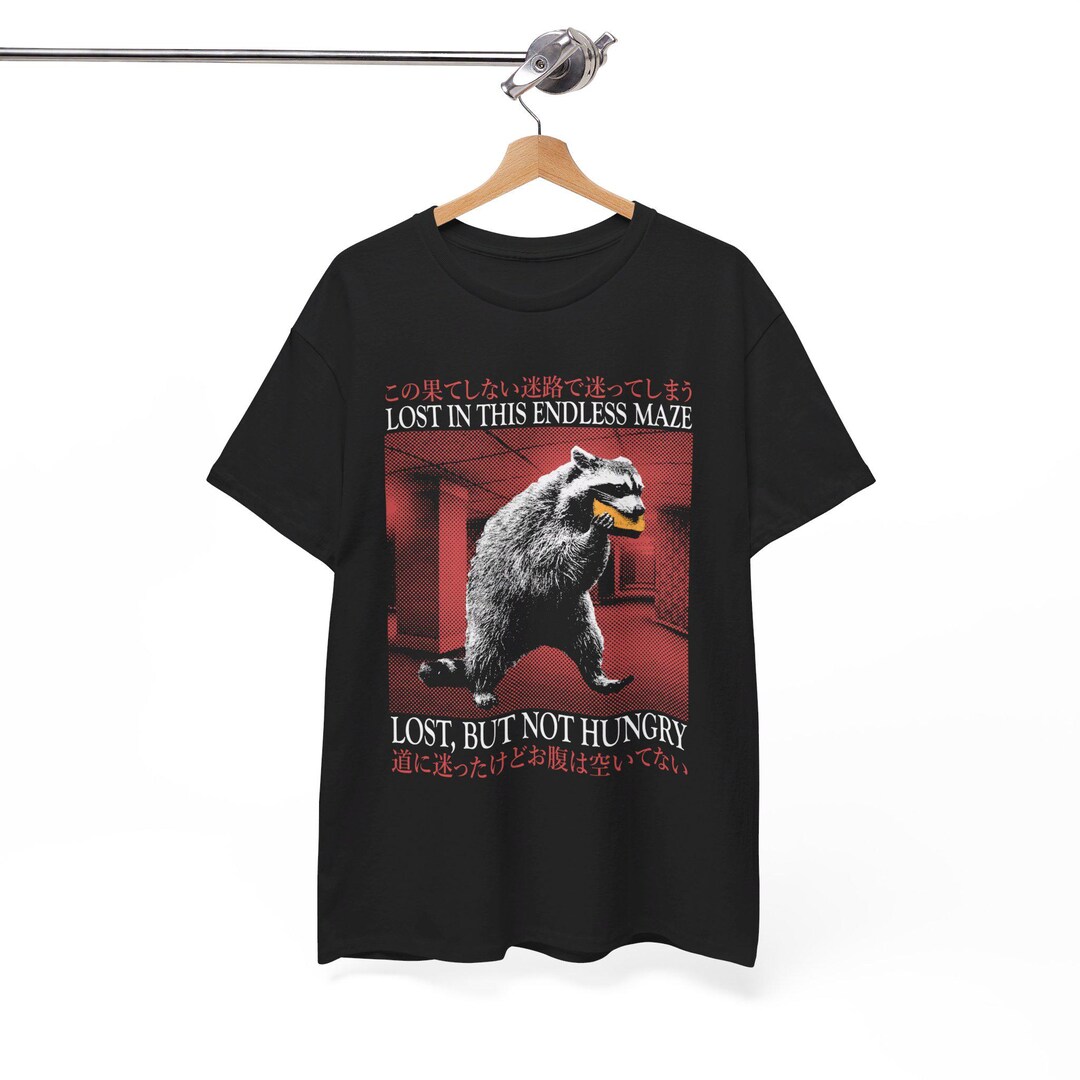 eyeye★大人気 RACCOON GRAPHIC T-SHIRT DHgate.com:Funny Animal Shirts: Alien Raccoon T-Shirt for